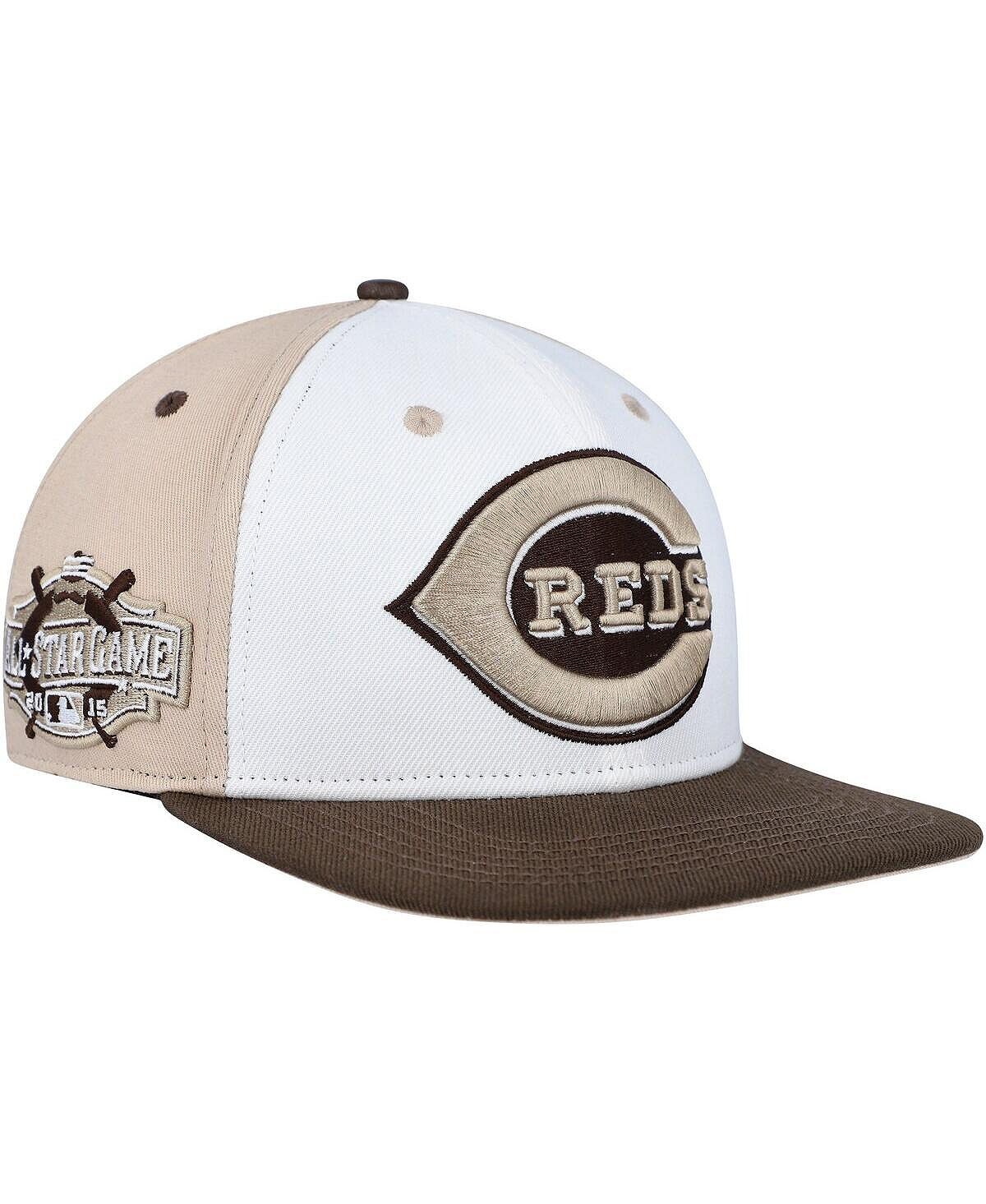 Мужская бело-коричневая кепка Cincinnati Reds Chocolate Ice Cream Drip Snapback Pro Standard
Мужская бело-коричневая кепка Cincinnati Reds Chocolate Ice Cream Drip Snapback Pro Standard