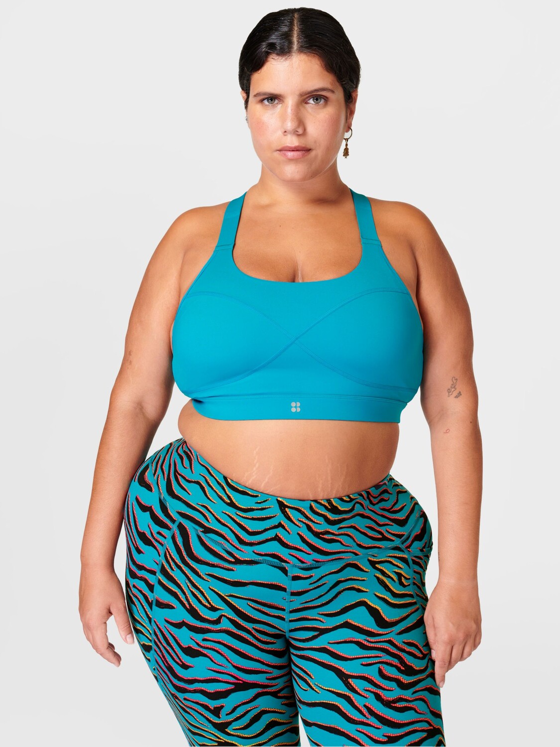 Спортивный бюстгальтер Power со средней ударной нагрузкой Sweaty Betty, будущее синее
Спортивный бюстгальтер Power со средней ударной нагрузкой Sweaty Betty, будущее синее