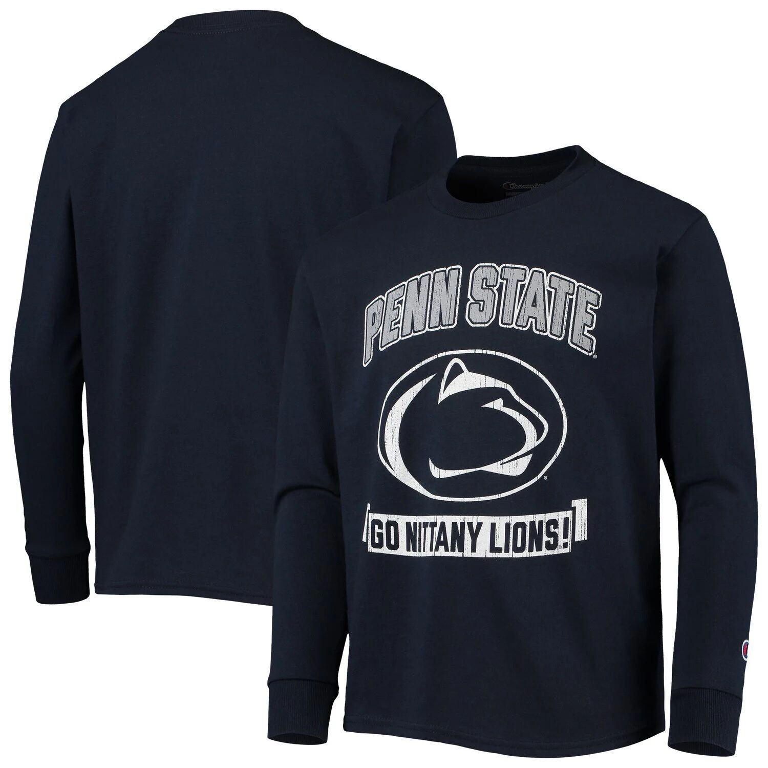 Молодежный чемпион Темно-синяя футболка команды талисмана Nittany Lions Strong от Penn State Champion
Молодежный чемпион Темно-синяя футболка команды талисмана Nittany Lions Strong от Penn State Champion
