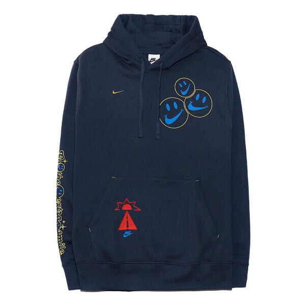 Толстовка Nike Sportswear Club Fleece Smile Pullover Hoodie 'Thunder Blue', синий
Толстовка Nike Sportswear Club Fleece Smile Pullover Hoodie 'Thunder Blue', синий