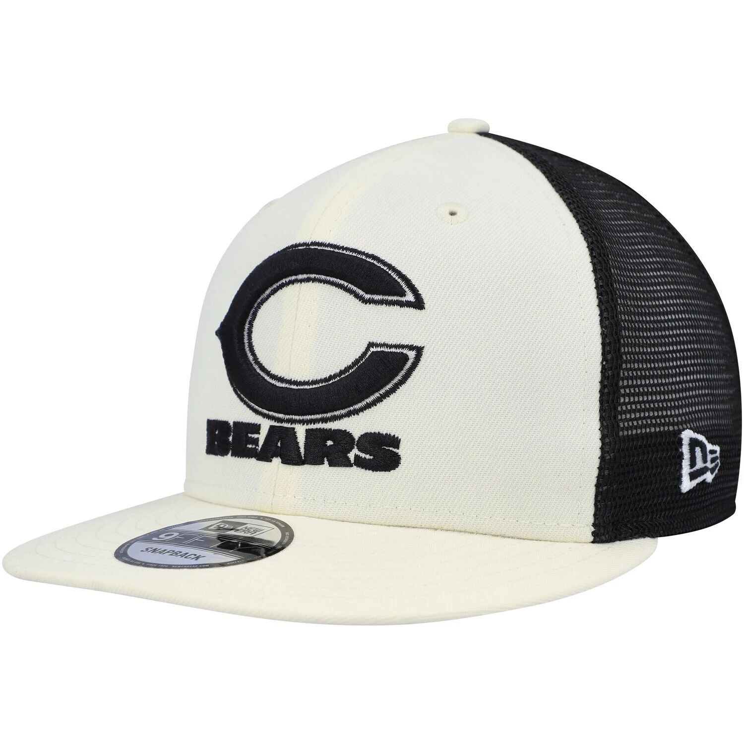 Мужская кепка New Era кремового/черного цвета Chicago Bears Chrome Collection 9FIFTY Trucker Snapback Hat
Мужская кепка New Era кремового/черного цвета Chicago Bears Chrome Collection 9FIFTY Trucker Snapback Hat