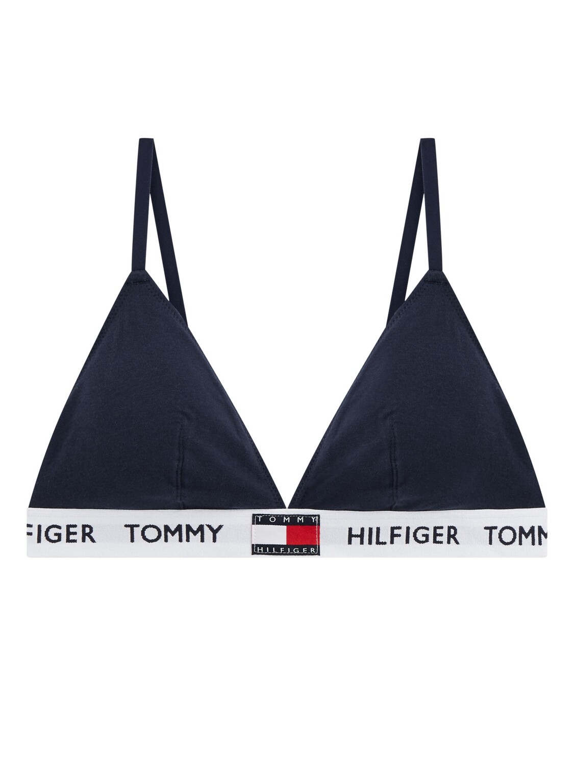 Бюстгальтер с треугольными чашками и логотипом Tommy Hilfiger, Темно-синий пиджак
Бюстгальтер с треугольными чашками и логотипом Tommy Hilfiger, Темно-синий пиджак
