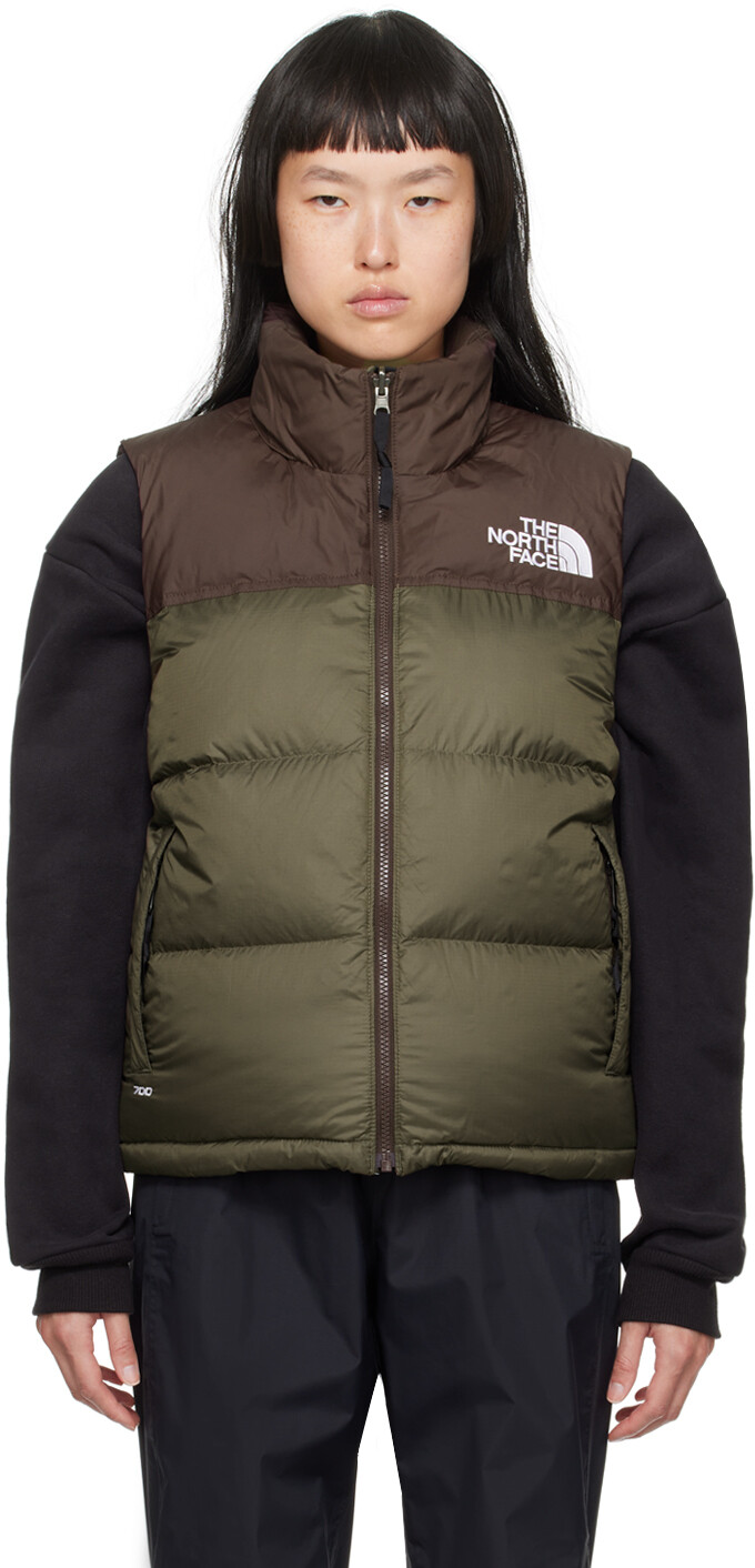 Зеленый Пуховый жилет Nuptse 1996 Retro New темно-зеленый/угольно-коричневый The North Face
Зеленый Пуховый жилет Nuptse 1996 Retro New темно-зеленый/угольно-коричневый The North Face