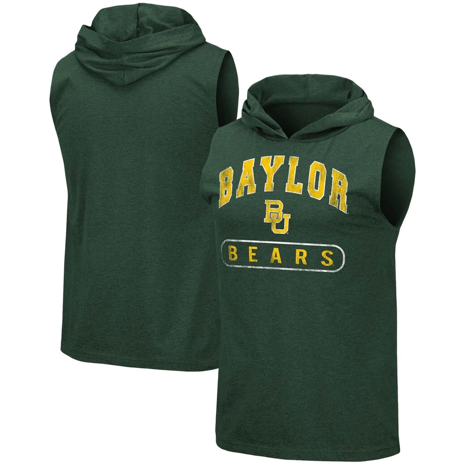Мужская зеленая майка с капюшоном Baylor Bears Varsity Varsity Colosseum, Зеленый
Мужская зеленая майка с капюшоном Baylor Bears Varsity Varsity Colosseum, Зеленый