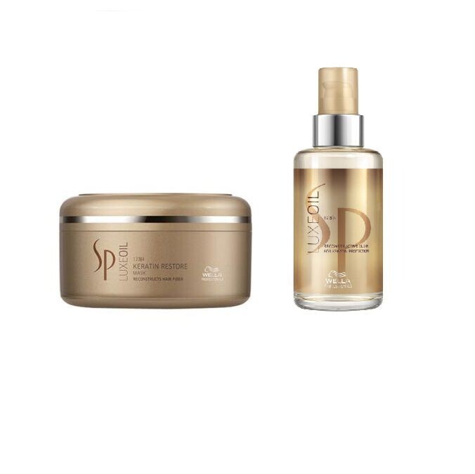 Регенерирующий набор: эликсир для ухода за волосами Wella Professionals Zestaw Regenerujący Luxe Oil, 150 мл
Регенерирующий набор: эликсир для ухода за волосами Wella Professionals Zestaw Regenerujący Luxe Oil, 150 мл
