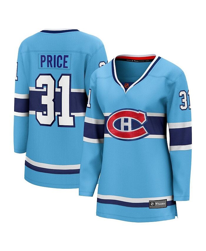 Женская голубая футболка с логотипом Carey Price Montreal Canadiens Special Edition 2.0 Breakaway Player Fanatics, синий
Женская голубая футболка с логотипом Carey Price Montreal Canadiens Special Edition 2.0 Breakaway Player Fanatics, синий