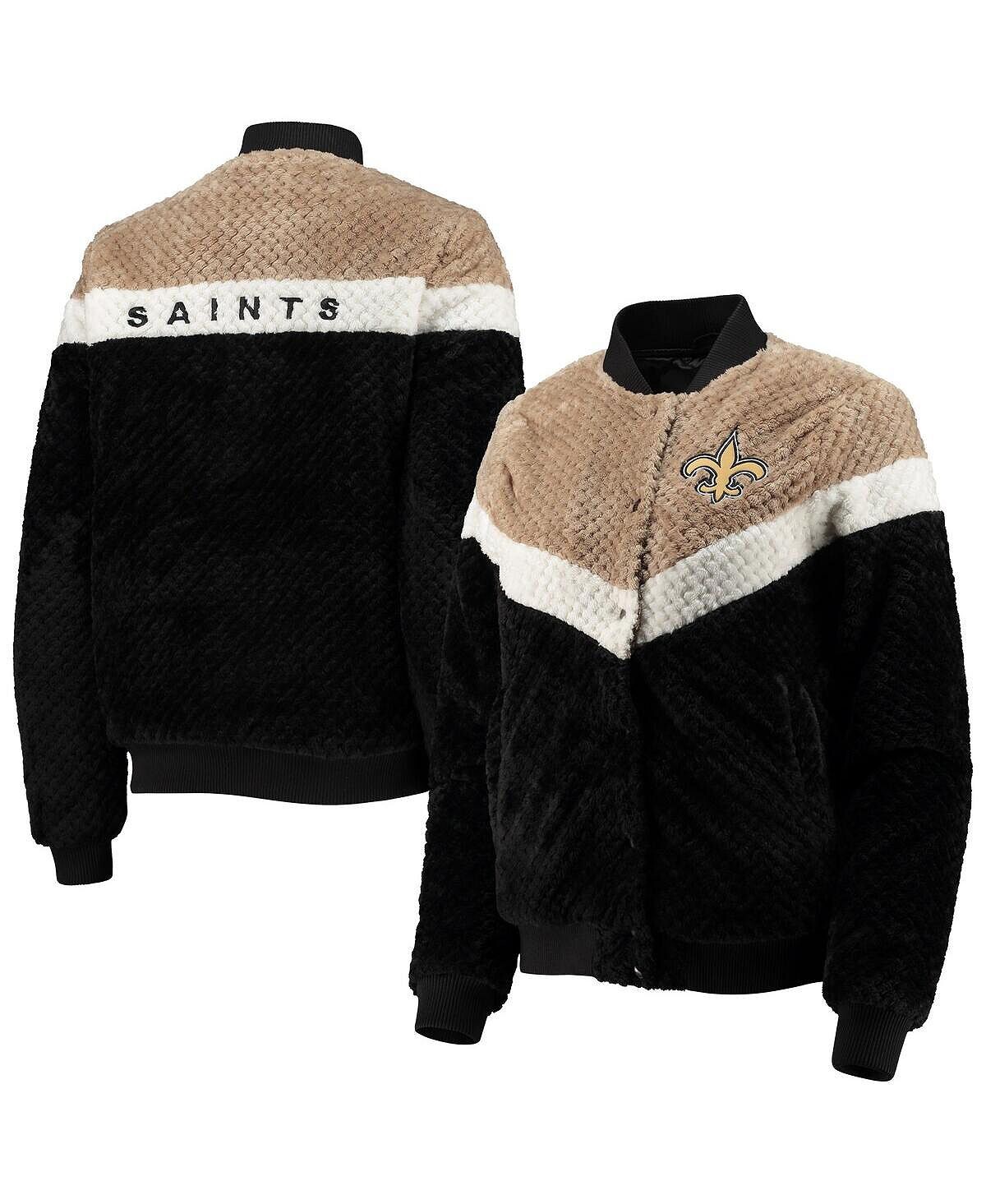 Женская черная, кремовая куртка на кнопках New Orleans Saints Riot Squad Sherpa G-III 4Her by Carl Banks, черный
Женская черная, кремовая куртка на кнопках New Orleans Saints Riot Squad Sherpa G-III 4Her by Carl Banks, черный