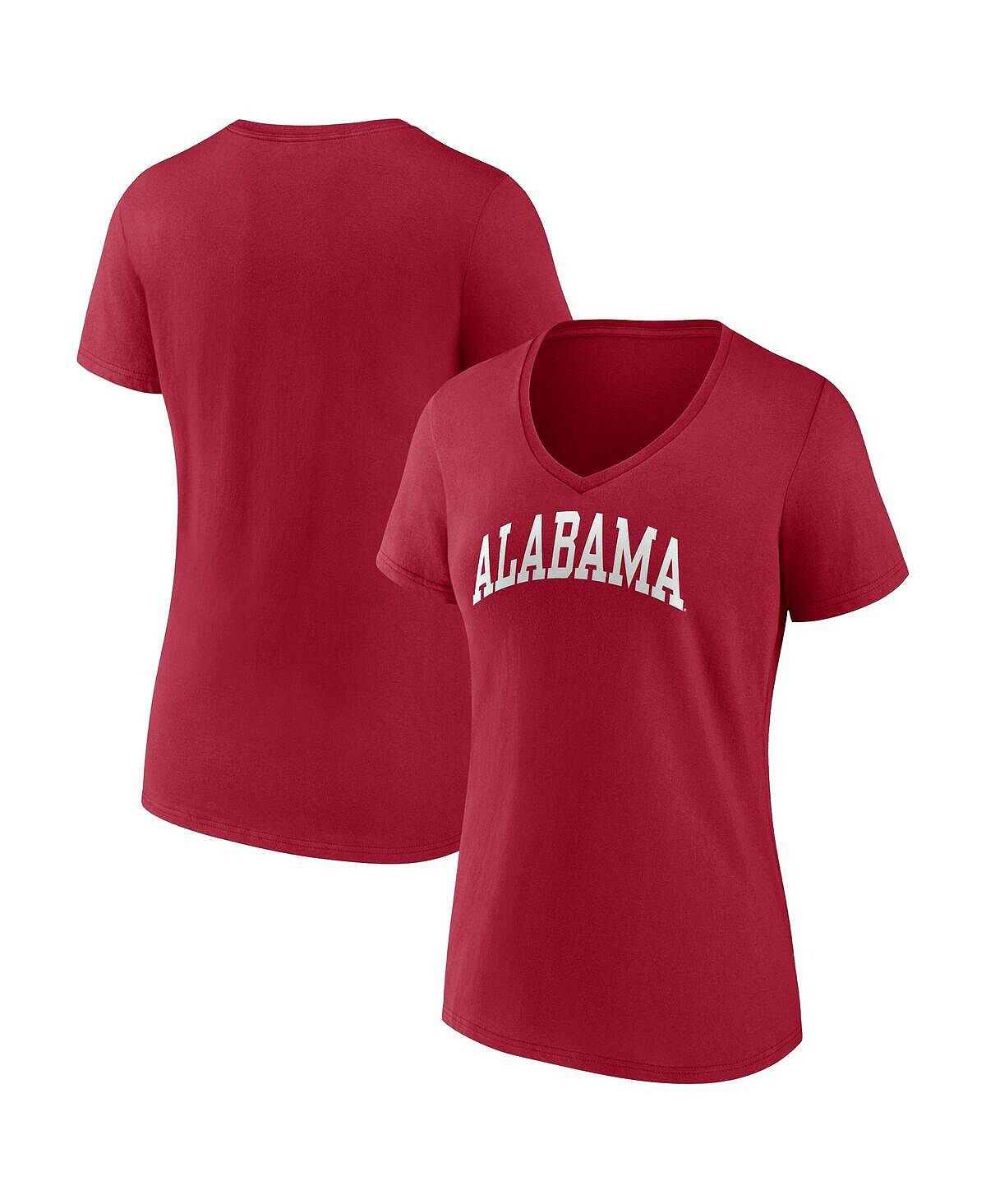 Женская фирменная футболка Crimson Alabama Crimson Tide Basic Arch с v-образным вырезом Fanatics
Женская фирменная футболка Crimson Alabama Crimson Tide Basic Arch с v-образным вырезом Fanatics