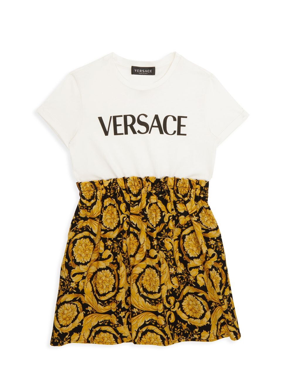 Платье из джерси с логотипом Barocco для маленьких девочек и девочек Versace, черный
Платье из джерси с логотипом Barocco для маленьких девочек и девочек Versace, черный
