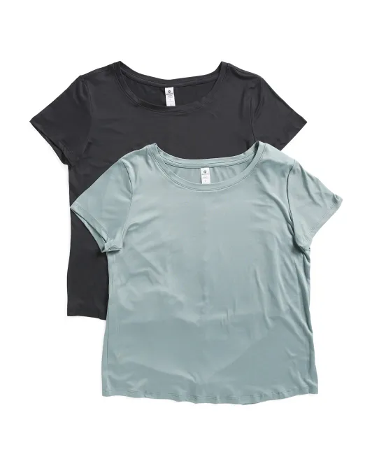 2 пары супермягких футболок Camden с короткими рукавами 90 Degree By Reflex, цвет Stormy Sea
2 пары супермягких футболок Camden с короткими рукавами 90 Degree By Reflex, цвет Stormy Sea