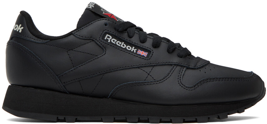 Черные классические кожаные кроссовки Reebok Classics, цвет Core black/Core black/Pure grey 5
Черные классические кожаные кроссовки Reebok Classics, цвет Core black/Core black/Pure grey 5