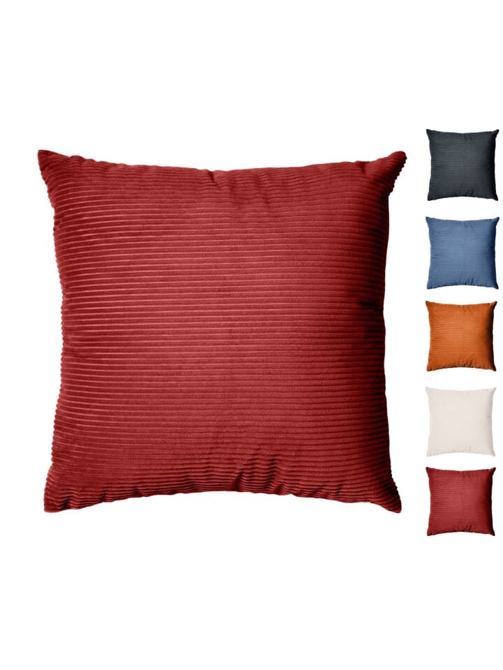 Декоративная подушка JACK Cord Deko 45x45cm Baumwolle inkl Füllung Einfarbig, красный
Декоративная подушка JACK Cord Deko 45x45cm Baumwolle inkl Füllung Einfarbig, красный