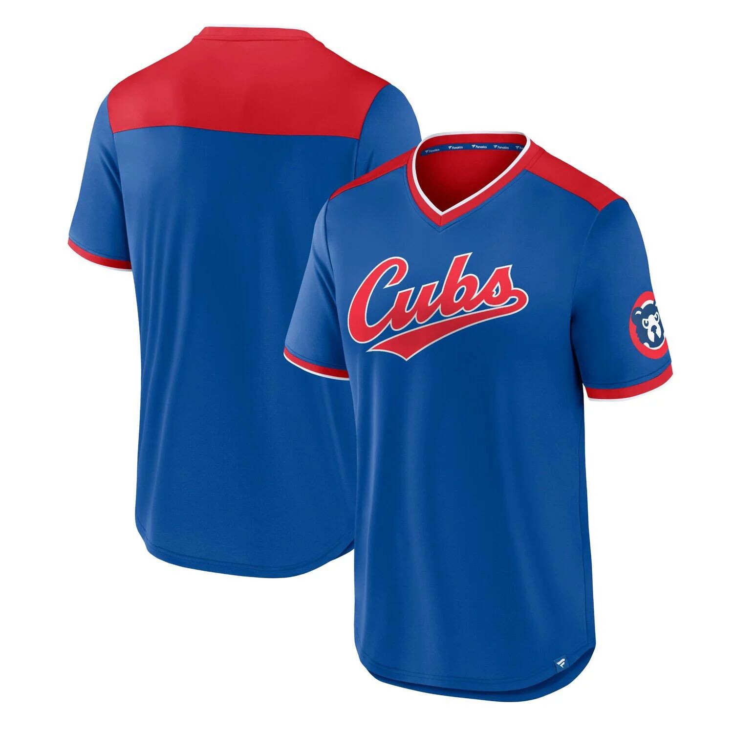 Мужская футболка с v-образным вырезом Fanatics Royal/Red Chicago Cubs True Classics
Мужская футболка с v-образным вырезом Fanatics Royal/Red Chicago Cubs True Classics