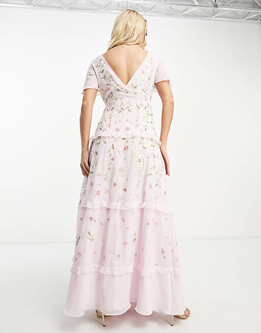 Светло-розовое платье макси с развевающимися рукавами и вышивкой ASOS DESIGN Maternity Bridesmaid
Светло-розовое платье макси с развевающимися рукавами и вышивкой ASOS DESIGN Maternity Bridesmaid