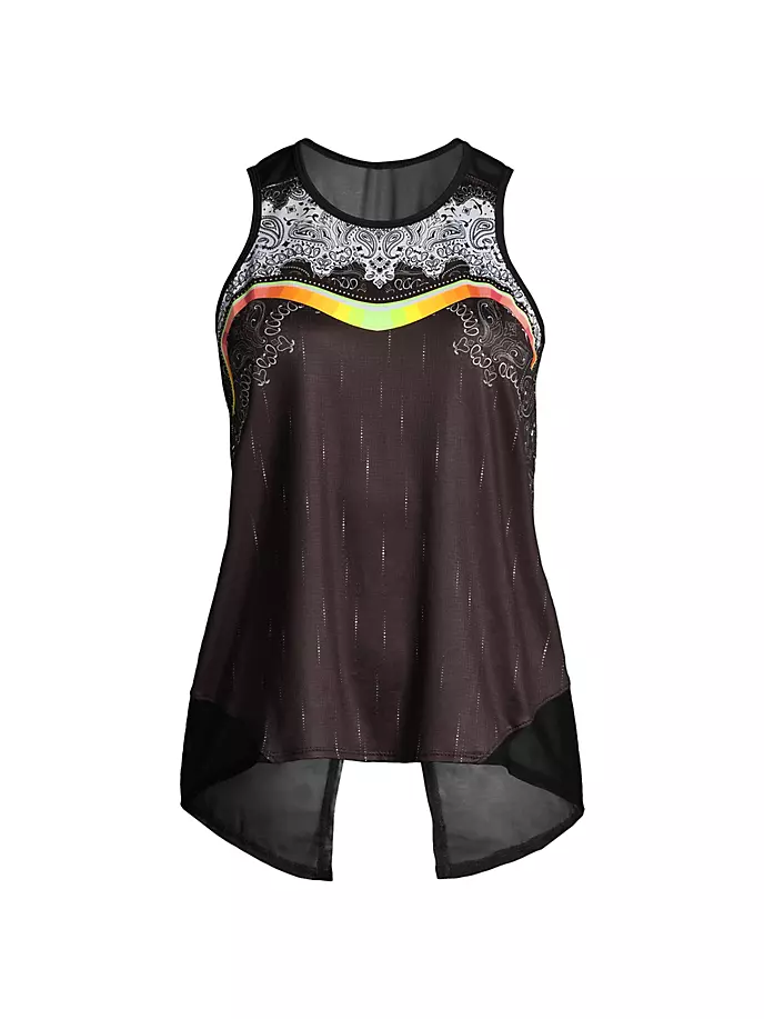 Майка из джерси и сетки с завязками на спине Paisley For You Lucky In Love, черный
Майка из джерси и сетки с завязками на спине Paisley For You Lucky In Love, черный