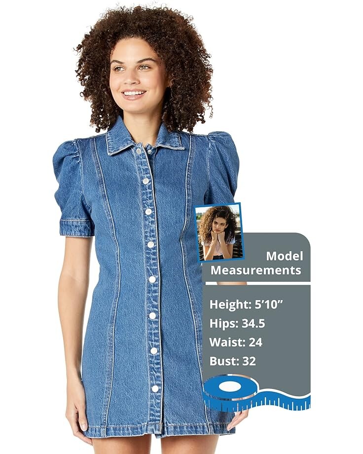 Платье Blank NYC Puff Sleeve Denim Mini Dress in Walk in The Park, цвет Walk in the Park
Платье Blank NYC Puff Sleeve Denim Mini Dress in Walk in The Park, цвет Walk in the Park