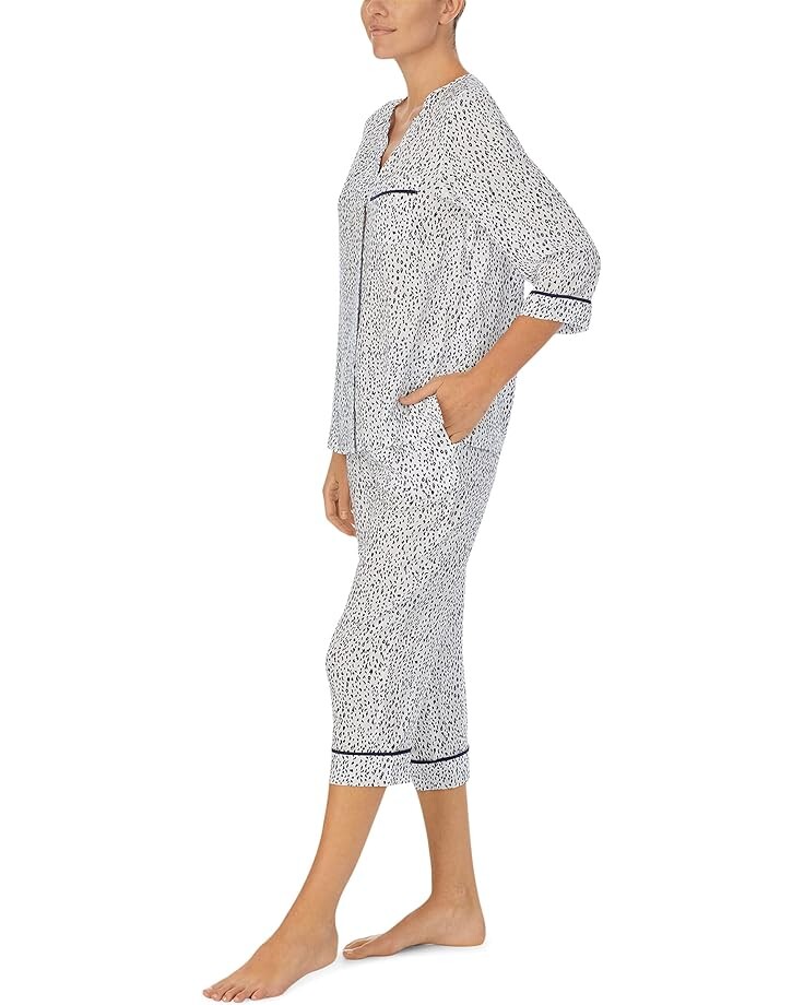 Пижамный комплект Donna Karan 3/4 Sleeve Top and Crop Lantern Pajama Set, цвет White Animal
Пижамный комплект Donna Karan 3/4 Sleeve Top and Crop Lantern Pajama Set, цвет White Animal