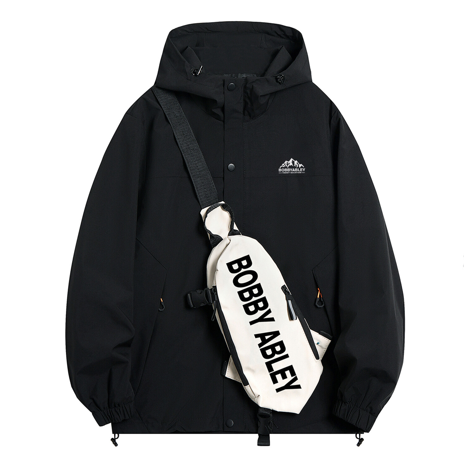 Куртка унисекс для активного отдыха BOBBY ABLEY, Черный (бесплатная флисовая подкладка)
Куртка унисекс для активного отдыха BOBBY ABLEY, Черный (бесплатная флисовая подкладка)