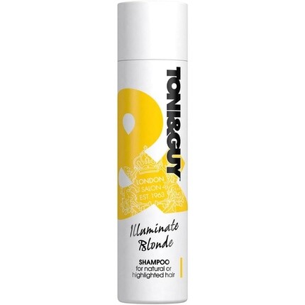Toni&Guy Illuminate Blonde Шампунь для придания блеска окрашенным, мелированным и натуральным светлым волосам 250мл, Toni & Guy
Toni&Guy Illuminate Blonde Шампунь для придания блеска окрашенным, мелированным и натуральным светлым волосам 250мл, Toni & Guy
