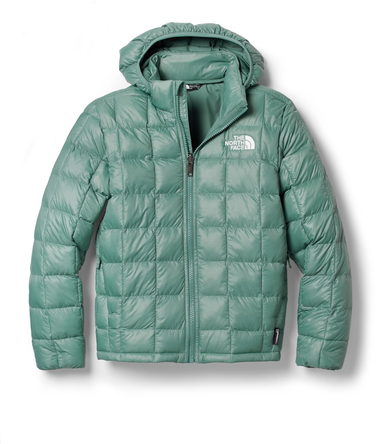 Утепленная куртка с капюшоном ThermoBall - для мальчиков The North Face, зеленый
Утепленная куртка с капюшоном ThermoBall - для мальчиков The North Face, зеленый