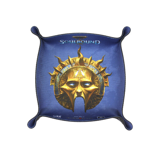 Игровые кубики Warhammer – Age Of Sigmar – Soulbound – Mask Impassive Folding Square Dice Tray
Игровые кубики Warhammer – Age Of Sigmar – Soulbound – Mask Impassive Folding Square Dice Tray