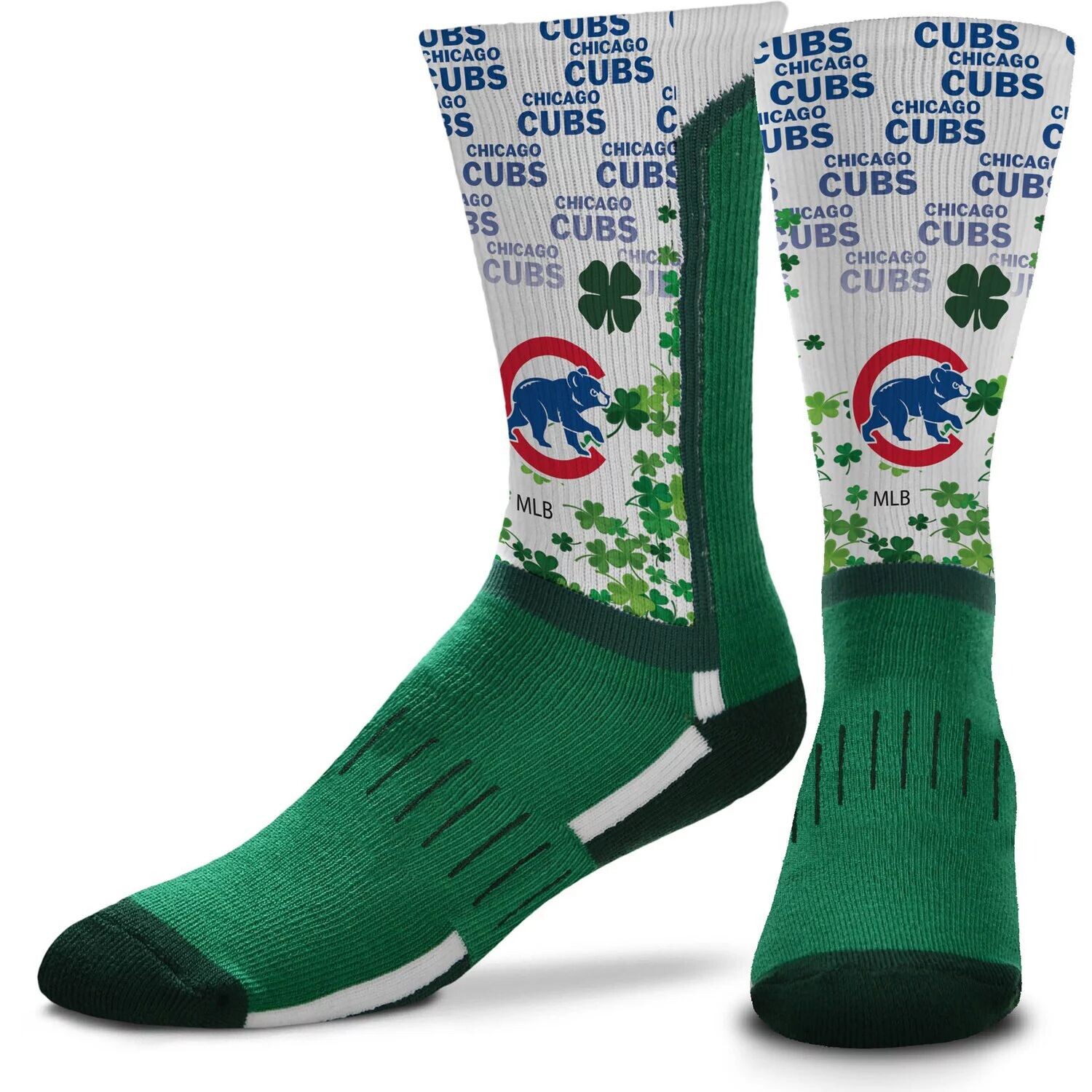 Носки с V-образным вырезом для босых ног Chicago Cubs Four Leaf в честь Дня Святого Патрика
Носки с V-образным вырезом для босых ног Chicago Cubs Four Leaf в честь Дня Святого Патрика