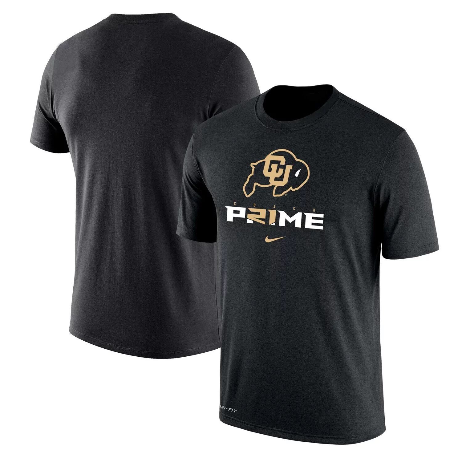 Мужская черная футболка Deion Sanders Colorado Buffaloes Coach Prime Performance Nike, Черный
Мужская черная футболка Deion Sanders Colorado Buffaloes Coach Prime Performance Nike, Черный