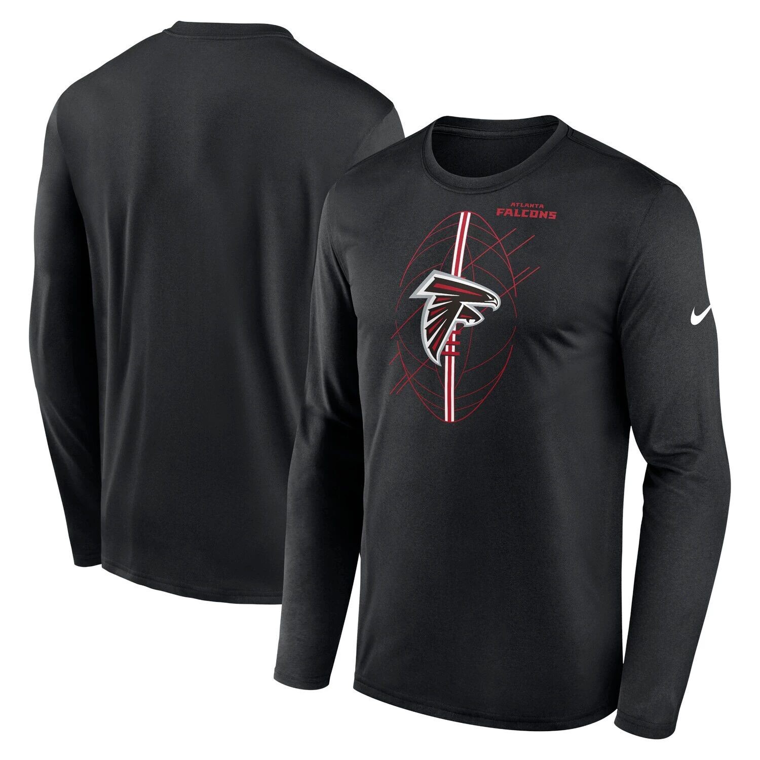 Мужская черная футболка с длинным рукавом Atlanta Falcons Legend Icon Nike, Черный
Мужская черная футболка с длинным рукавом Atlanta Falcons Legend Icon Nike, Черный