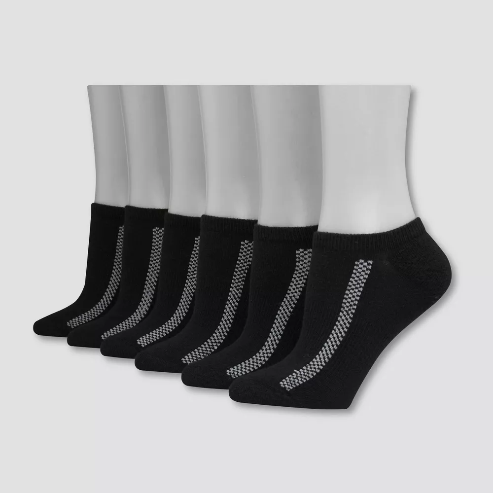 Носки Hanes Premium Women's 6pk Heel Toe Cushion с поддержкой свода стопы, не показываемые, цвет Black
Носки Hanes Premium Women's 6pk Heel Toe Cushion с поддержкой свода стопы, не показываемые, цвет Black