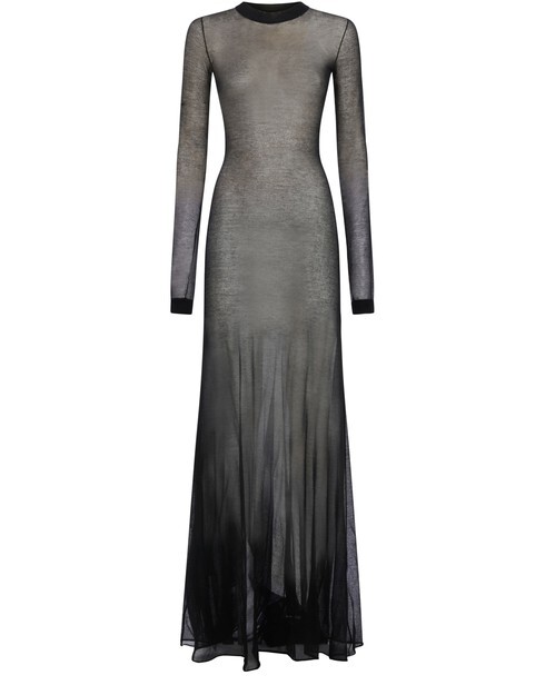 Расклешенное платье X-Long с длинными рукавами Marique Ann Demeulemeester, черный
Расклешенное платье X-Long с длинными рукавами Marique Ann Demeulemeester, черный