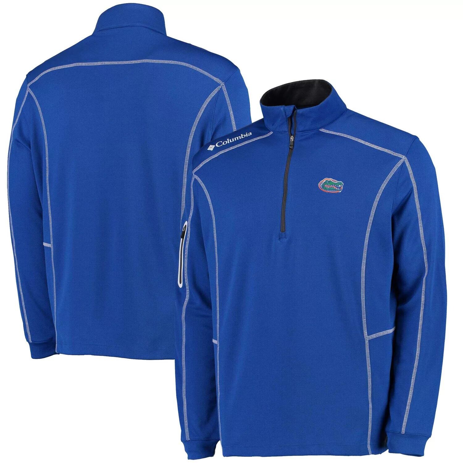 Мужской пуловер с молнией на четверть и ружьем Columbia Golf Royal Florida Gators
Мужской пуловер с молнией на четверть и ружьем Columbia Golf Royal Florida Gators
