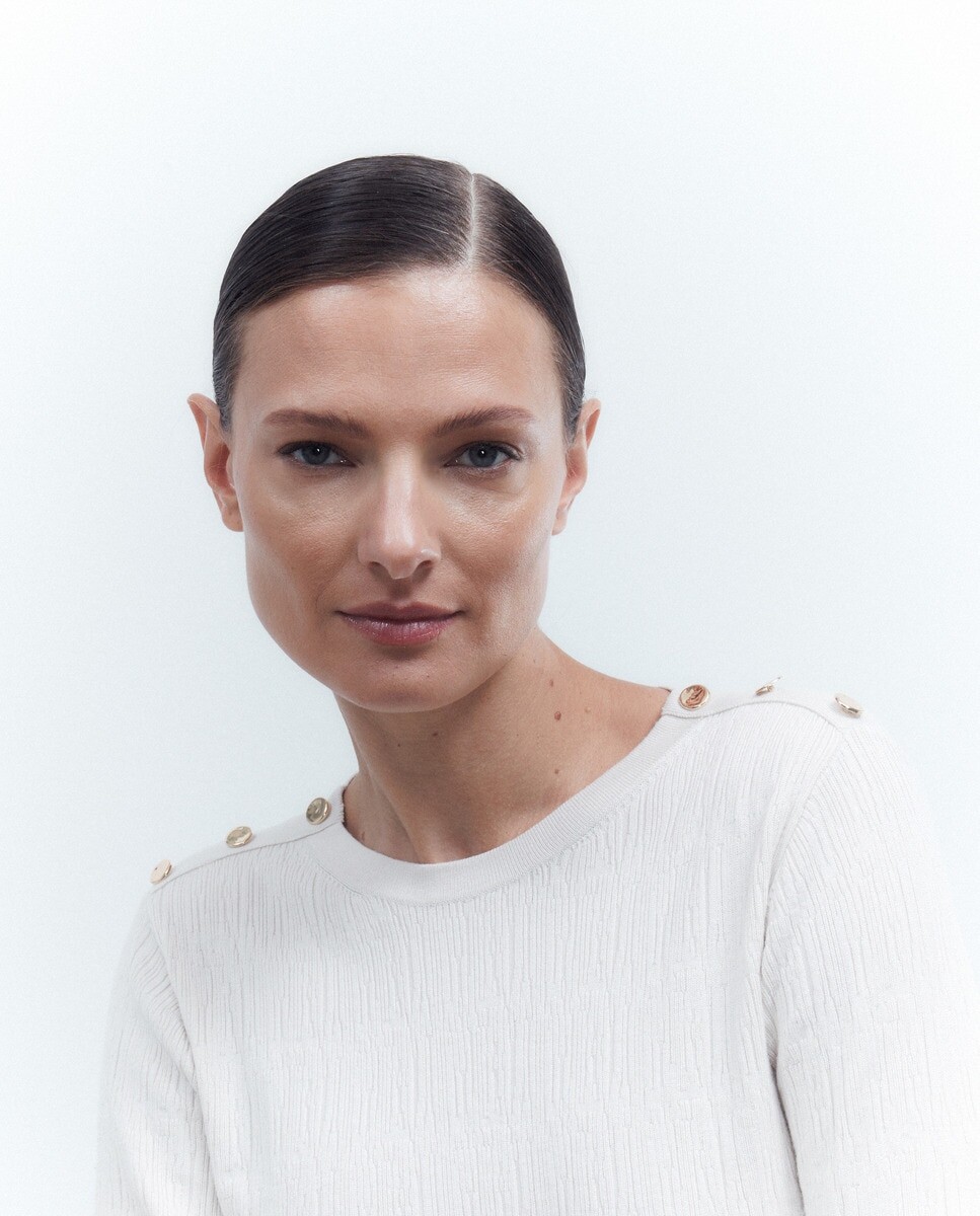 Женский фантазийный свитер со структурой типа «бамбула». Woman El Corte Inglés, сырой
Женский фантазийный свитер со структурой типа «бамбула». Woman El Corte Inglés, сырой