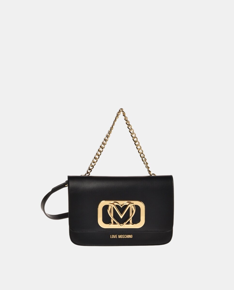 Маленькая черная сумка через плечо со съемным ремнем через плечо Love Moschino, черный
Маленькая черная сумка через плечо со съемным ремнем через плечо Love Moschino, черный