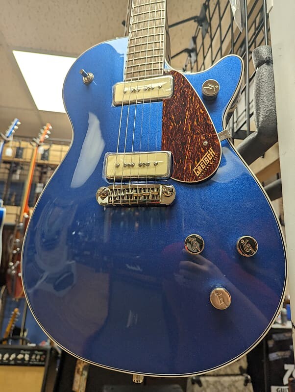 Электрогитара Gretsch G5210-P90 Electromatic Jet Two 90 2023 - Present - Fairlane Blue
Электрогитара Gretsch G5210-P90 Electromatic Jet Two 90 2023 - Present - Fairlane Blue