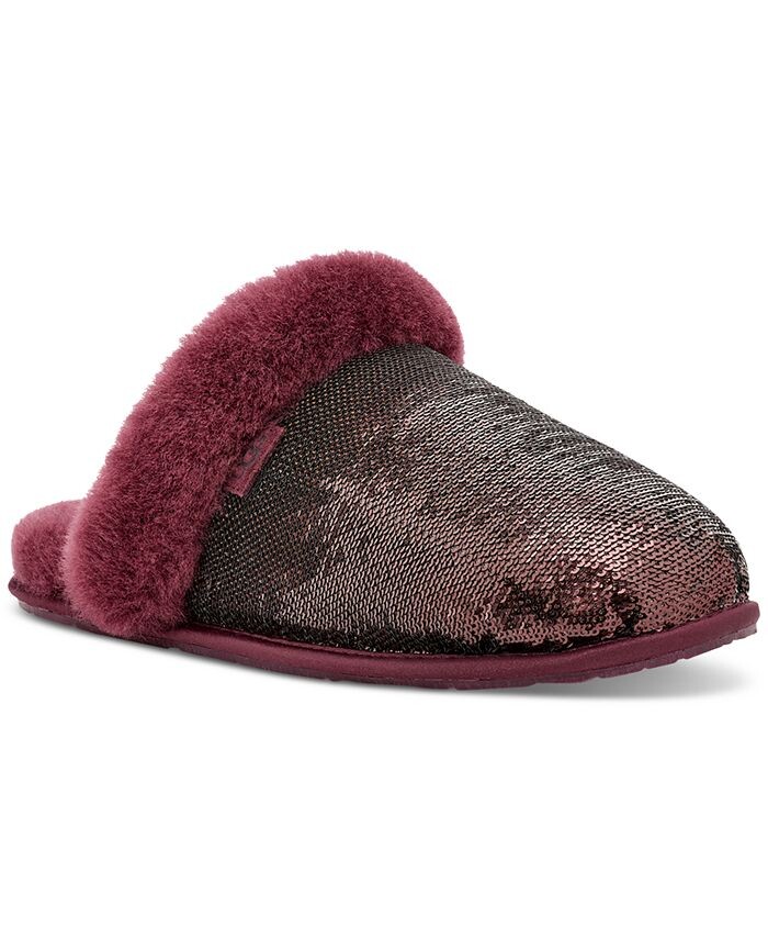 Женские шлепанцы без шнуровки Scuffette II Mirror Ball на плоской подошве UGG, фиолетовый
Женские шлепанцы без шнуровки Scuffette II Mirror Ball на плоской подошве UGG, фиолетовый