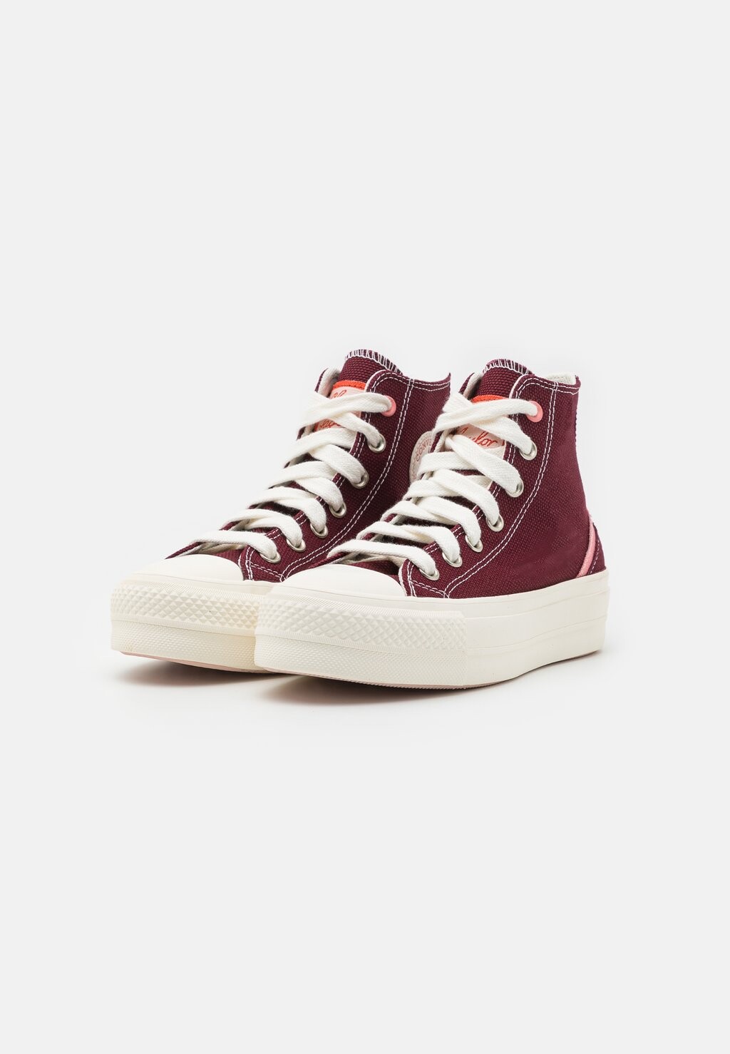 Высокие кроссовки Converse CHUCK TAYLOR ALL STAR LIFT, цвет deep bordeaux/egret/nomadic rust
Высокие кроссовки Converse CHUCK TAYLOR ALL STAR LIFT, цвет deep bordeaux/egret/nomadic rust