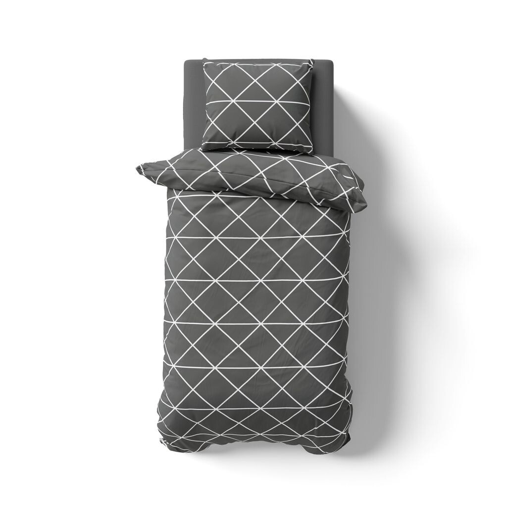 Постельное белье Renforcé design, 2 предмета 135x200 + комплект подушек 80x80 см, 100% хлопок, на молнии с геометрическим треугольником Müskaan
Постельное белье Renforcé design, 2 предмета 135x200 + комплект подушек 80x80 см, 100% хлопок, на молнии с геометрическим треугольником Müskaan