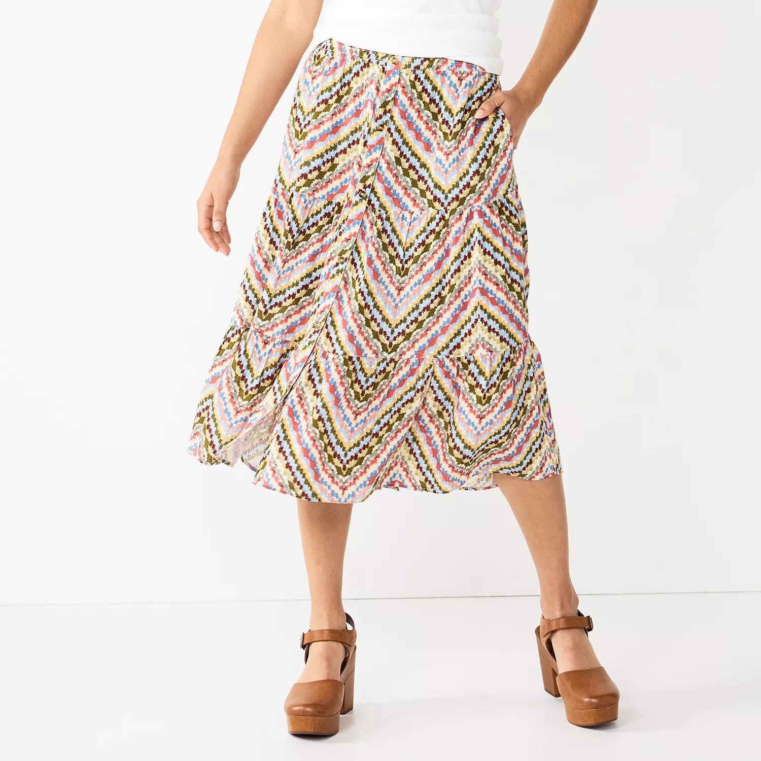Мини-юбка Petite Sonoma Goods For Life с оборками и запахом Sonoma Goods For Life
Мини-юбка Petite Sonoma Goods For Life с оборками и запахом Sonoma Goods For Life
