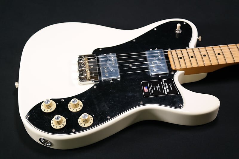 Электрогитара Fender American Professional II Telecaster Deluxe - Maple Fingerboard - Olympic White 242
Электрогитара Fender American Professional II Telecaster Deluxe - Maple Fingerboard - Olympic White 242