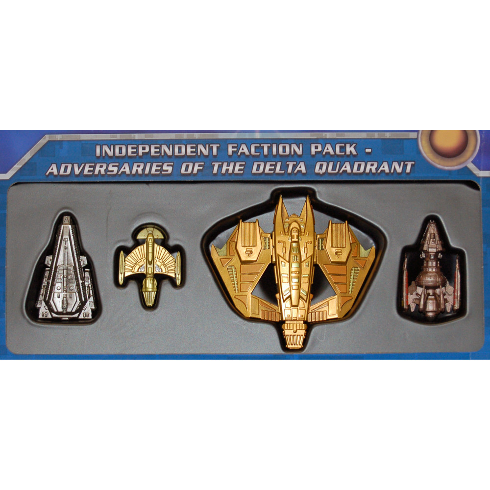 Миниатюра WizKids/NECA Star Trek Attack Wing: Independent Faction Pack - Adversaries of the Delta Quadrant
Миниатюра WizKids/NECA Star Trek Attack Wing: Independent Faction Pack - Adversaries of the Delta Quadrant