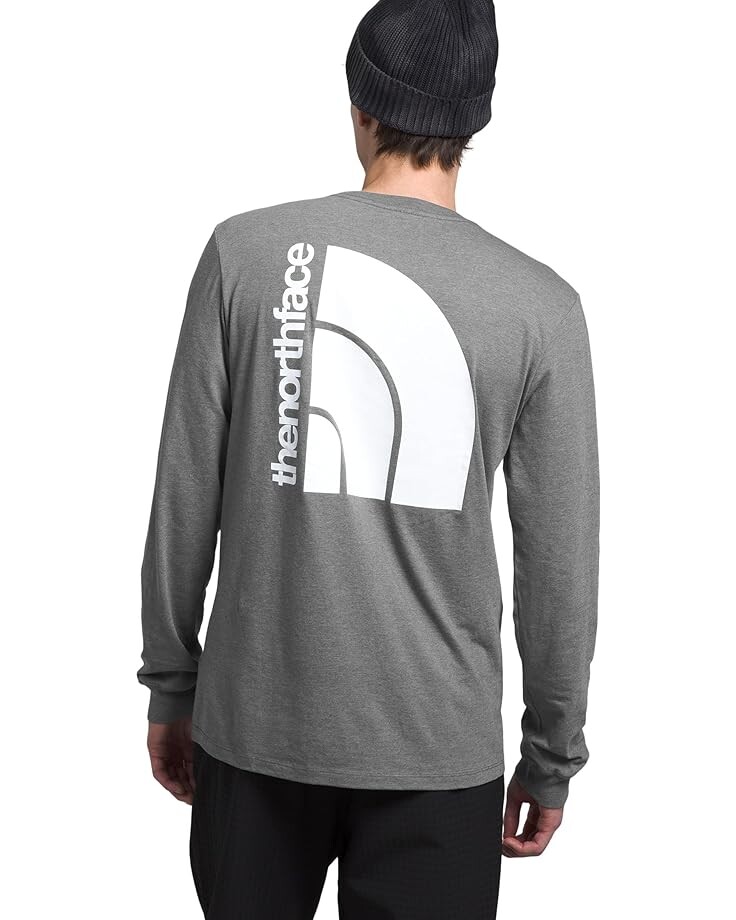 Футболка The North Face Long Sleeve Jumbo Half Dome Tee, цвет TNF Medium Grey Heather/TNF White
Футболка The North Face Long Sleeve Jumbo Half Dome Tee, цвет TNF Medium Grey Heather/TNF White