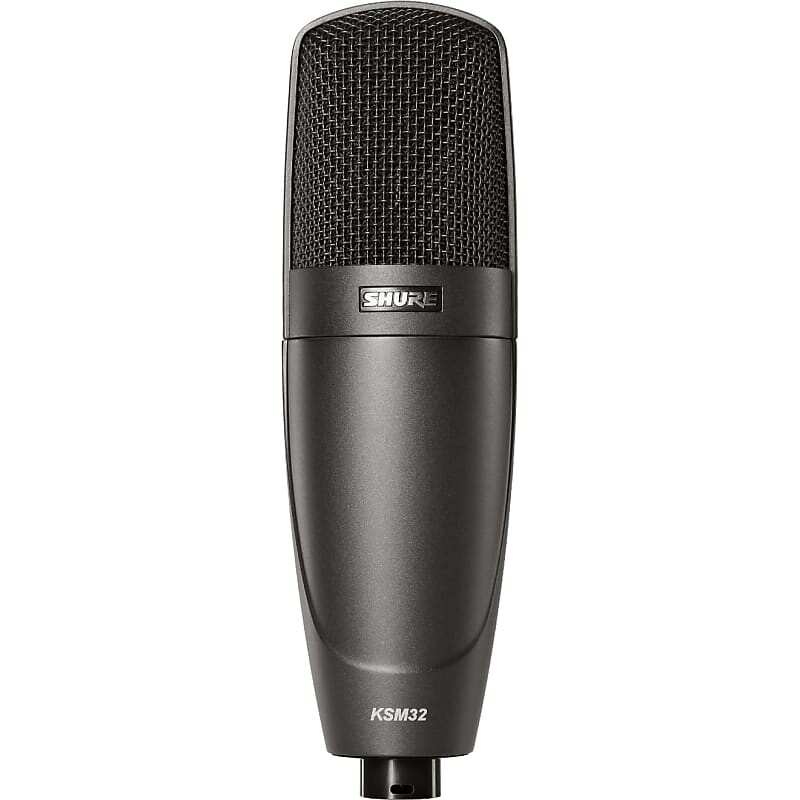 Конденсаторный микрофон Shure KSM32 / CG Medium Diaphragm Cardioid Condesner Microphone
Конденсаторный микрофон Shure KSM32 / CG Medium Diaphragm Cardioid Condesner Microphone
