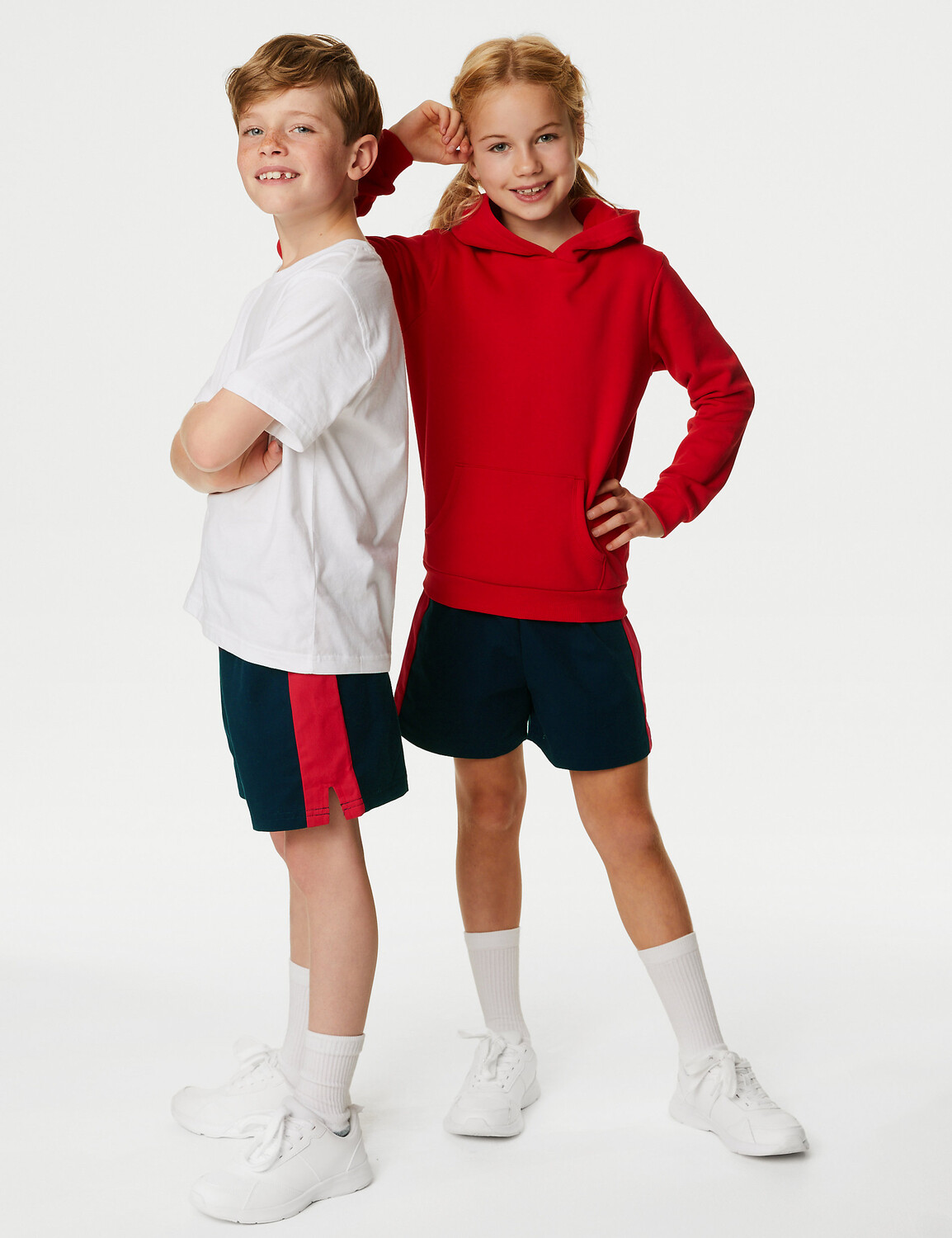 Спортивные шорты унисекс из чистого хлопка (2–16 лет) Marks & Spencer, красный микс
Спортивные шорты унисекс из чистого хлопка (2–16 лет) Marks & Spencer, красный микс