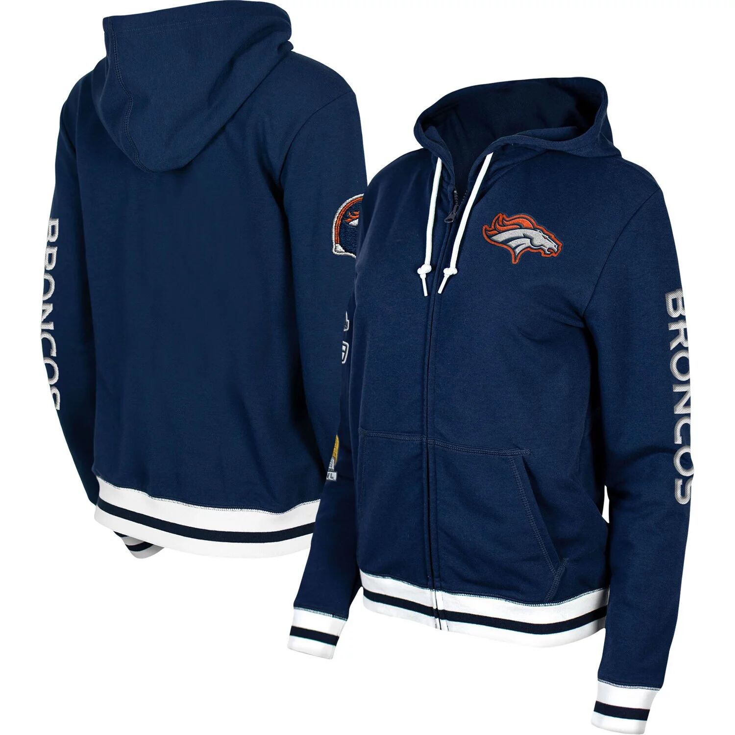 Женская темно-синяя толстовка с молнией во всю длину New Era Denver Broncos Elite Pack New Era
Женская темно-синяя толстовка с молнией во всю длину New Era Denver Broncos Elite Pack New Era