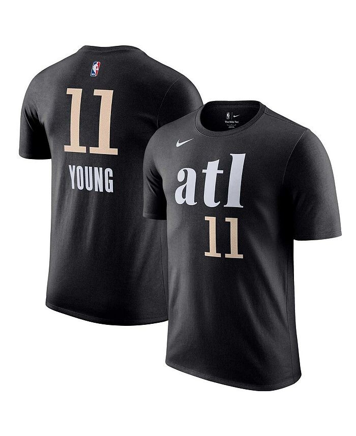 Мужская футболка Trae Young Black Atlanta Hawks 2023/24 City Edition с именем и номером Nike, цвет Black
Мужская футболка Trae Young Black Atlanta Hawks 2023/24 City Edition с именем и номером Nike, цвет Black