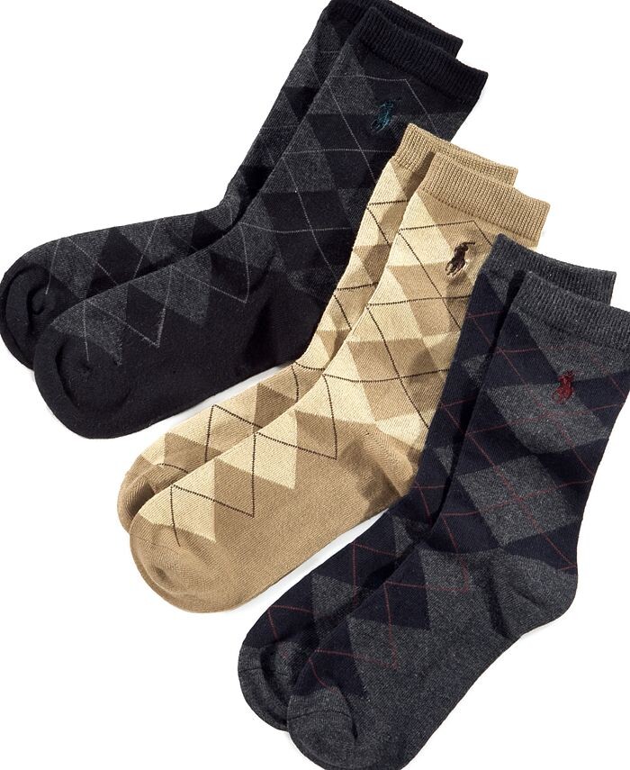 Носки Argyle для маленьких и больших мальчиков 3 шт. Polo Ralph Lauren, мультиколор
Носки Argyle для маленьких и больших мальчиков 3 шт. Polo Ralph Lauren, мультиколор