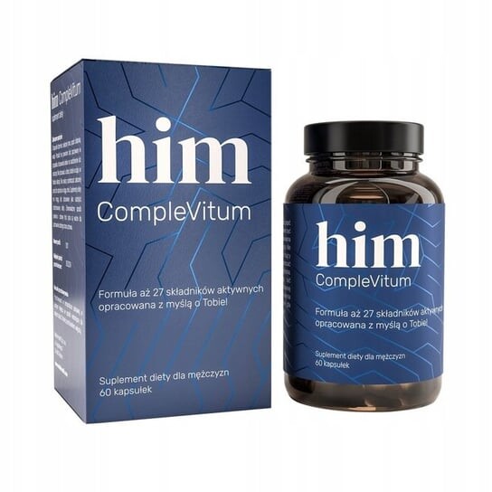 Noble Health Him CompleVitum, Биологически активная добавка для мужчин, 60 капсул. Inna marka
Noble Health Him CompleVitum, Биологически активная добавка для мужчин, 60 капсул. Inna marka