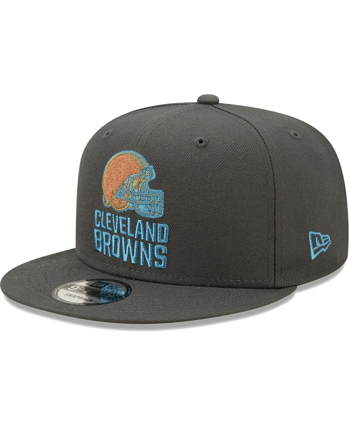 Мужская графитовая кепка Cleveland Browns Color Pack Multi 9FIFTY Snapback Hat New Era
Мужская графитовая кепка Cleveland Browns Color Pack Multi 9FIFTY Snapback Hat New Era