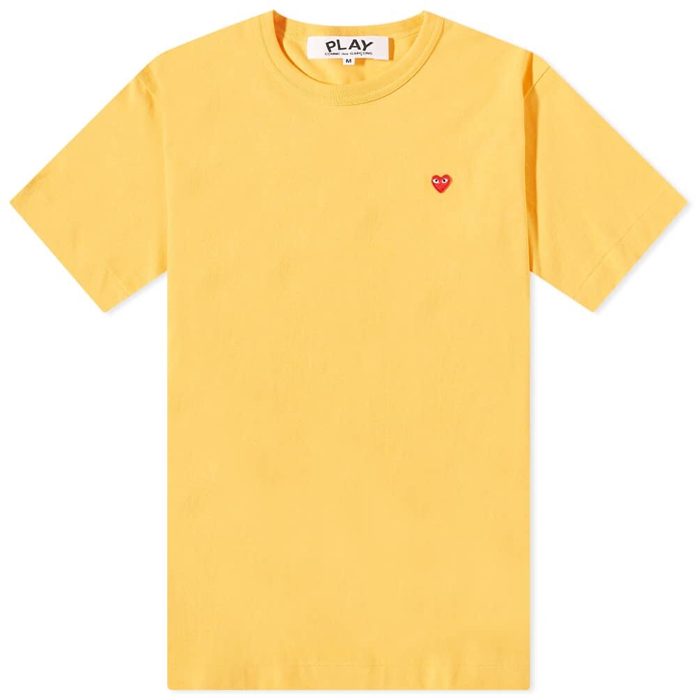Футболка Comme des Garcons Play с маленьким красным сердечком, желтый, Красный, Футболка Comme des Garcons Play с маленьким красным сердечком, желтый
Футболка Comme des Garcons Play с маленьким красным сердечком, желтый, Красный, Футболка Comme des Garcons Play с маленьким красным сердечком, желтый