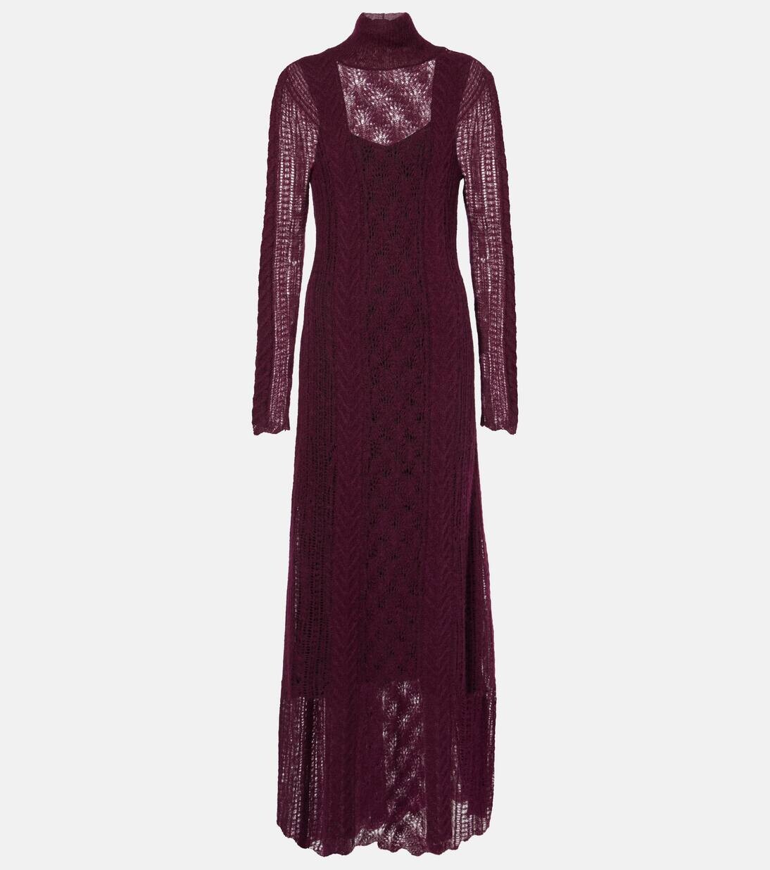 Длинное платье Kassia из шерстяной смеси ажурной вязки Ulla Johnson, цвет bordeaux
Длинное платье Kassia из шерстяной смеси ажурной вязки Ulla Johnson, цвет bordeaux
